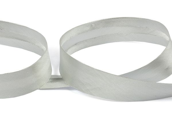 Косая бейка под металл 15 мм / 132±1 метра, 144 серебро, Gamma GK-15P