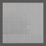 Канва пластиковая 14х14 см, 10 шт, 100% полиэтилен, квадрат большой, Gamma KPL-11