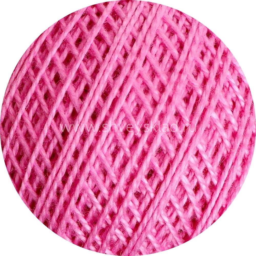 Пряжа ПНК им.Кирова Ирис / уп.20 мот. по 25 г, 150м, 1404 сиреневый