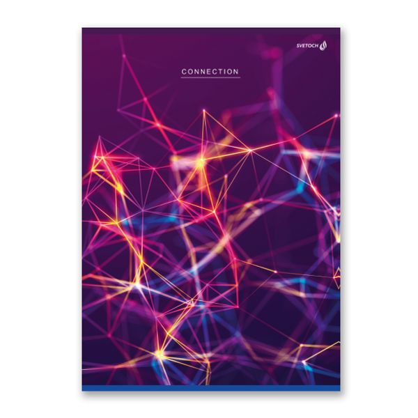 Тетрадь ученическая общая, A4 96 л. на скобе 65 г/м², белизна 100%, 6 шт, клетка, 000469 Электросила, Светоч 96ТСК4_0_2_1