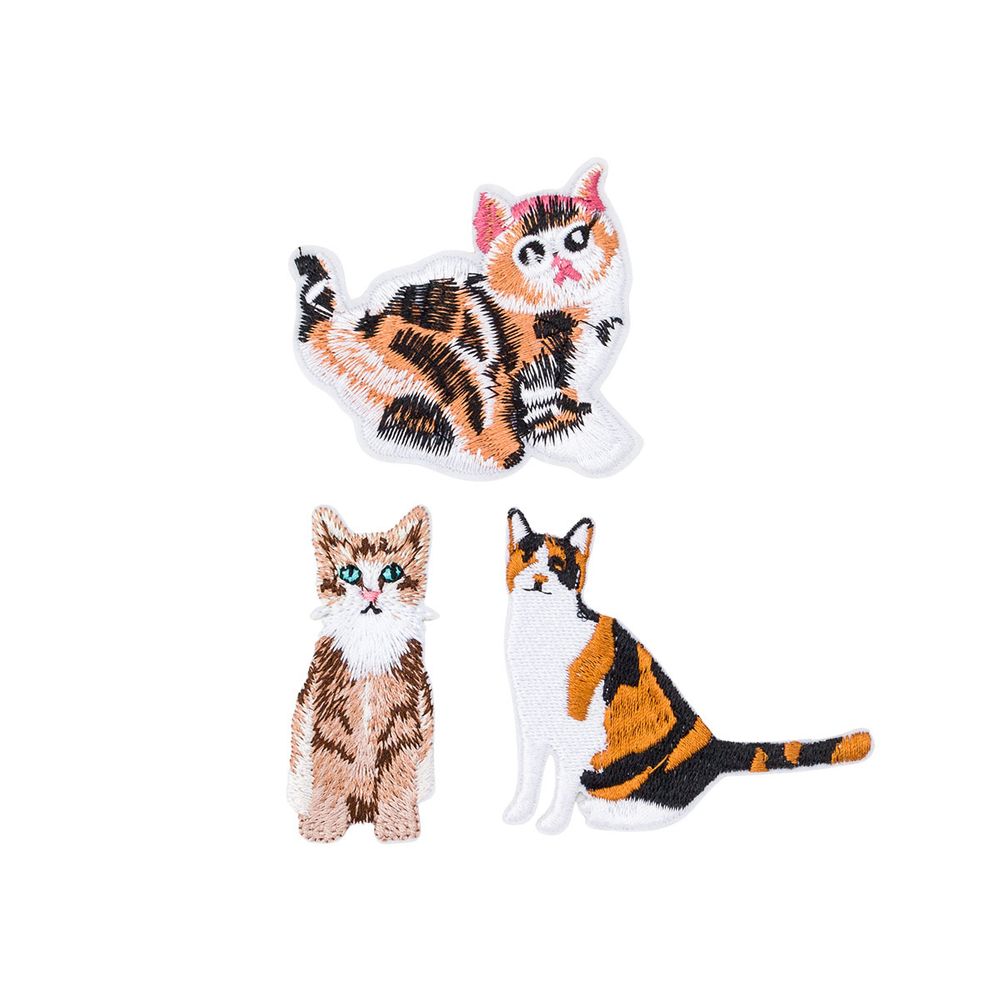 Термоаппликации Коты, 3 шт, Hobby&amp;Pro