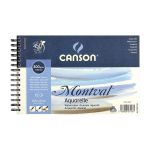 Альбом для акварели 300 г/м², 13.5х21 см, на спирали 12 л, среднезернистая, Canson C200807156