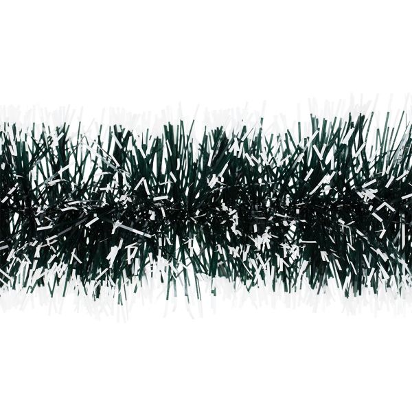 Мишура 4х200 см, 5 шт, №09 т.зеленый с белым, Snoweekon SNW-F080