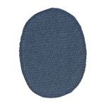 Заплатка, деним, термоклеевые, 8х11см, синий, Prym