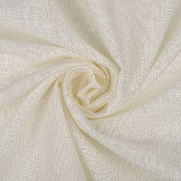 Льняная ткань 190 г/м², 140 см / 20 метров, TBY.Li.1002.01, цв.01 экрю