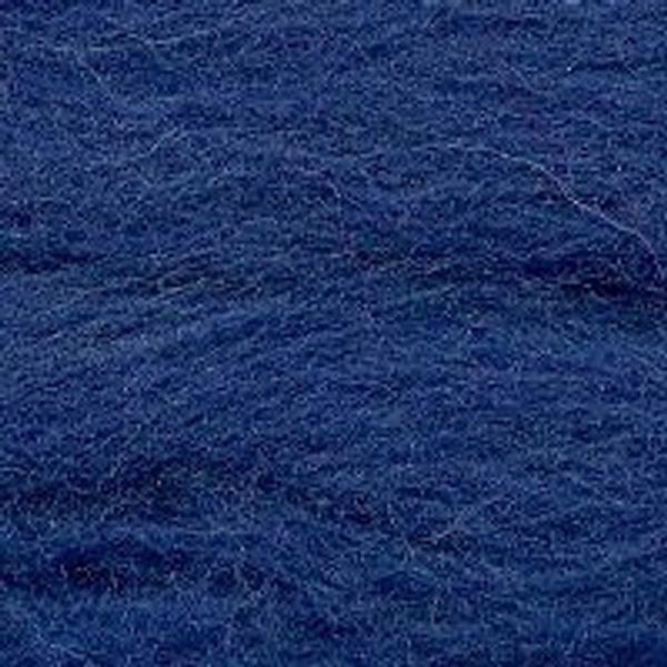 Шерсть для валяния (до 23 мкр), 50 г. 1608 джинсовый, Gamma FY-050
