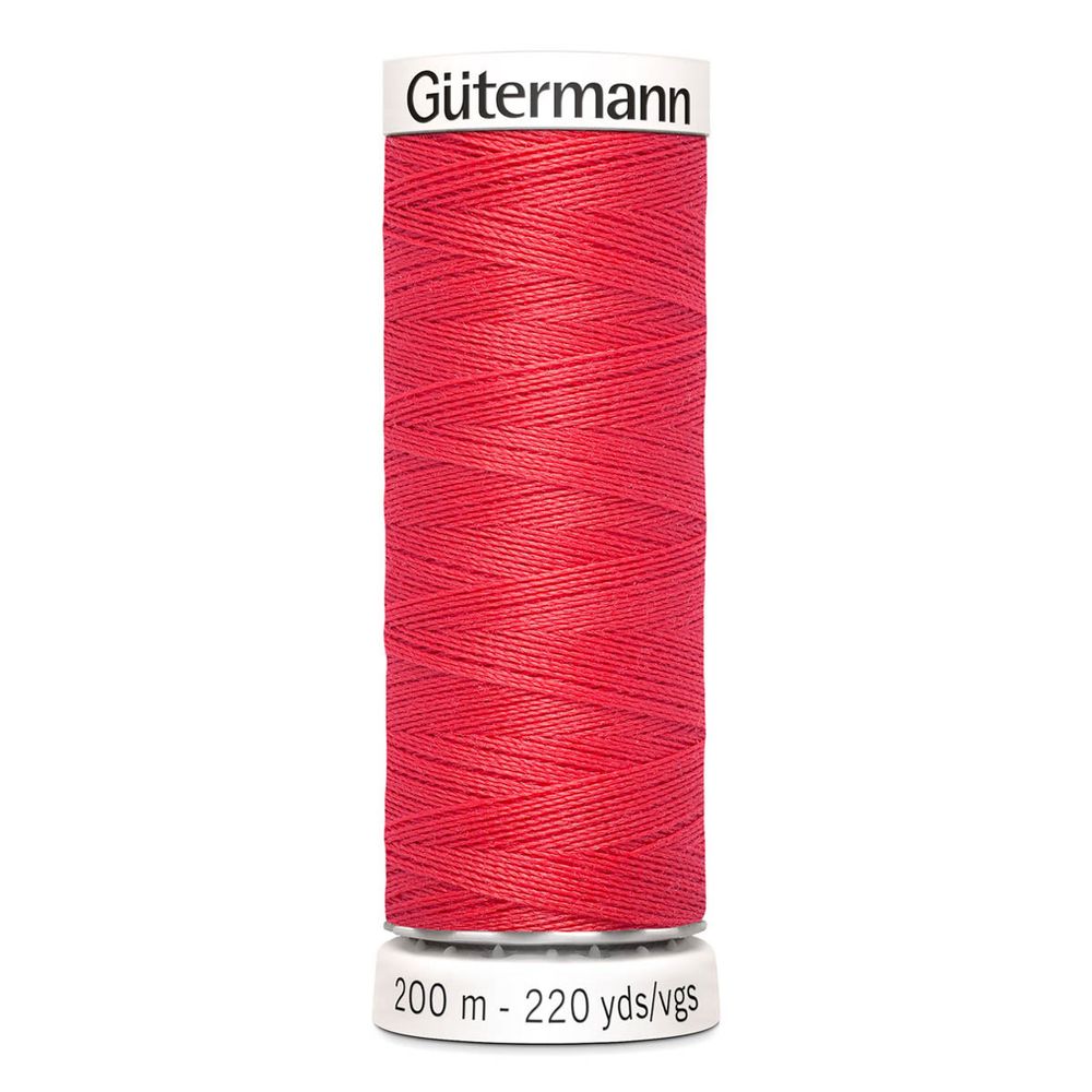 Нитки универсальные Gutermann Sew-all 100 (200 метров), 5 кат. | 016 красный коралл