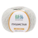 Пряжа Вязь Пушистая / уп.3 мот. по 50 г, 100 м, 915 серый