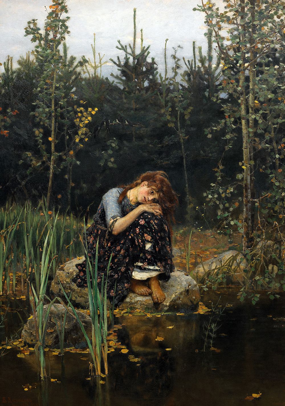 Пазл. Третьяковская галерея 500 элементов, Васнецов В.М. Аленушка. 1881, Фрея GTG-PZL-500/04