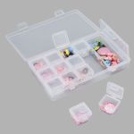 Контейнер для хранения мелочей 19.4х11.3х3 см, 13 штук ассорти в боксе