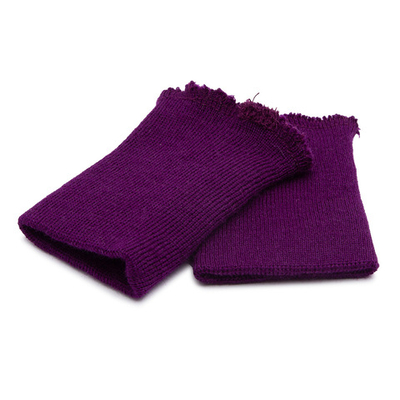 Манжеты трикотажные 7.5х9.0 см, тонкие, 14 кл, 1х1, 945 лиловая орхидея