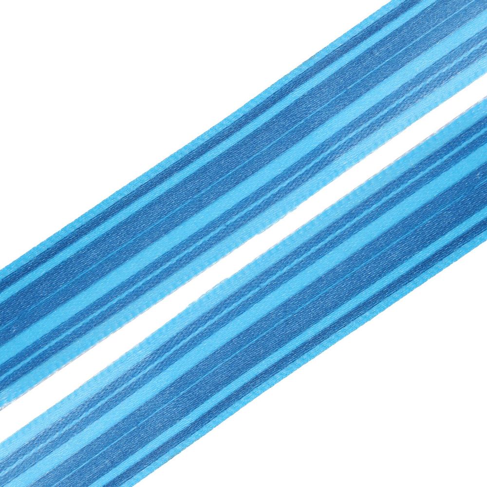 Лента атласная с рисунком 15.0 мм, Горизонталь, 3м (синий)