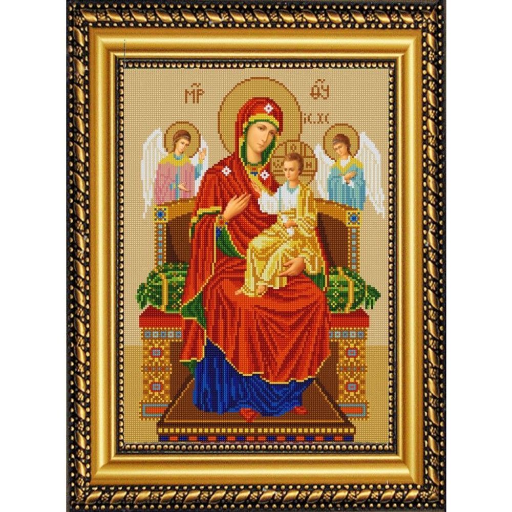 Рисунок для вышивания бисером Конек, 9219 Богородица Всецарица 29х39 см