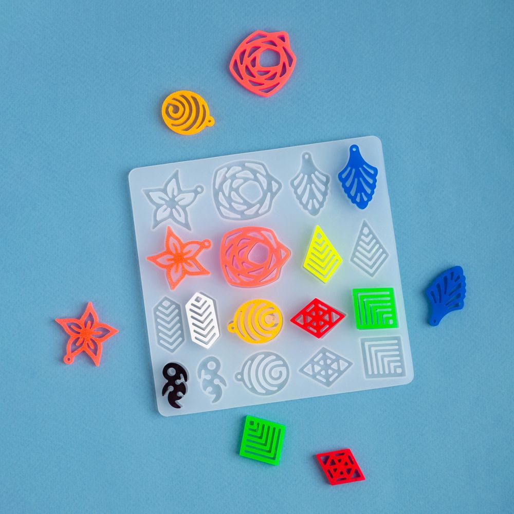 Форма силиконовая для эпоксидной смолы 01, Love2art SMER-07