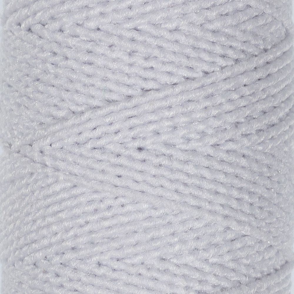 Нитки спандекс ⌀0.6 мм, набор 10 катушек по 25 метров, белый, Gamma ET-10