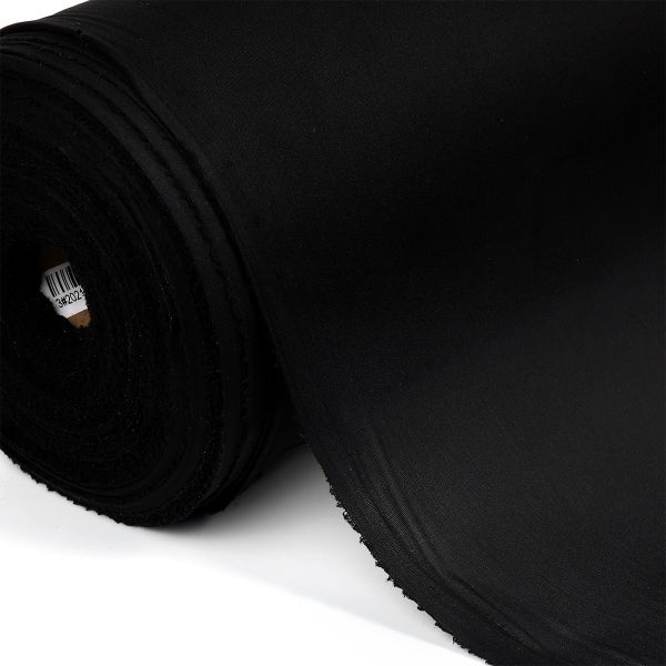 Дублерин эластичный 31 г/м², черный, шир.150см, 100м