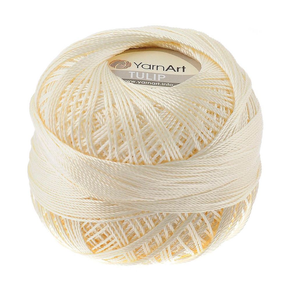 Пряжа YarnArt (ЯрнАрт) Tulip / уп.6 мот. по 50 г, 250м, 437 светло-желтый