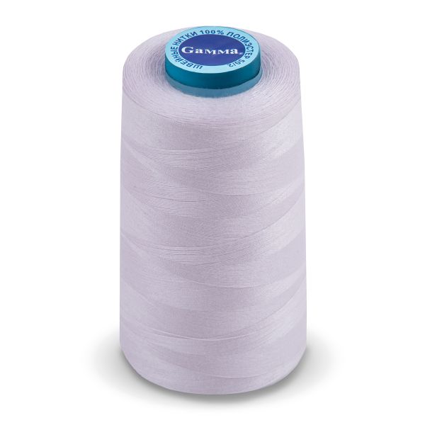 Нитки универсальные Gamma 50/2, 4570 м (5000 ярд) / 1 кат., 191 св.сиреневый