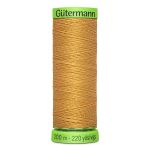 Нитки для тонких тканей Gutermann Extra Fine 150, 200м, 968 золотой, 5 катушек