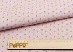 Ткань для пэчворка Peppy Нежная история, рулон 112 см / 5 метров, НИ-23 розовый, Peppy