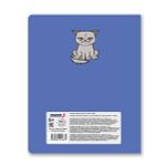 Тетрадь ученическая общая, A5+ 48 л. на скобе 65 г/м², белизна 100%, 10 шт, клетка в термоусадочной пленке, 000730 Не буди во мне зверя, Светоч 48ТЕТк-001