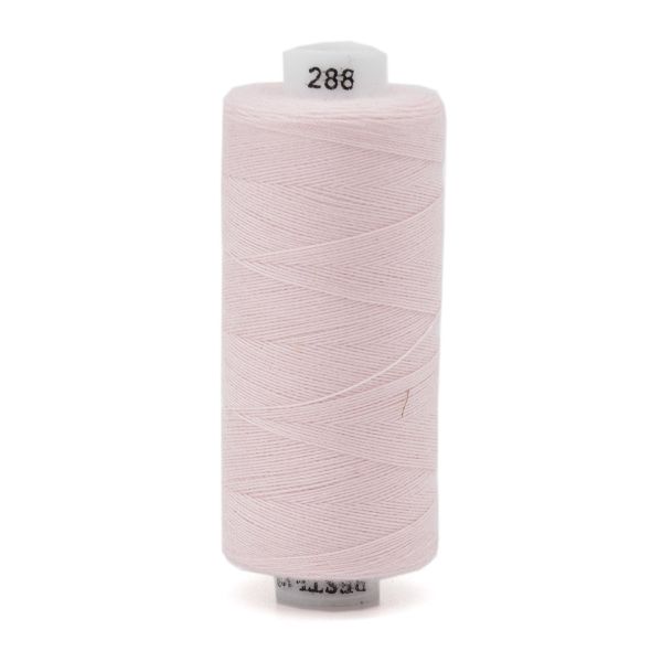 Нитки швейные бытовые Bestex 40/2, 365 м (400 ярд) / 10 кат., 288 пастельно-розовый
