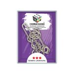 Головоломка металлическая, 1 шт, Лестница 12 элементов, Delfbrick DLM-41