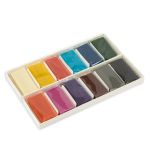 Пластилин растительный РАСТИпласт LRP-0112 240 г, (в картонной упаковке) 12 цв, Лео LRP-0112