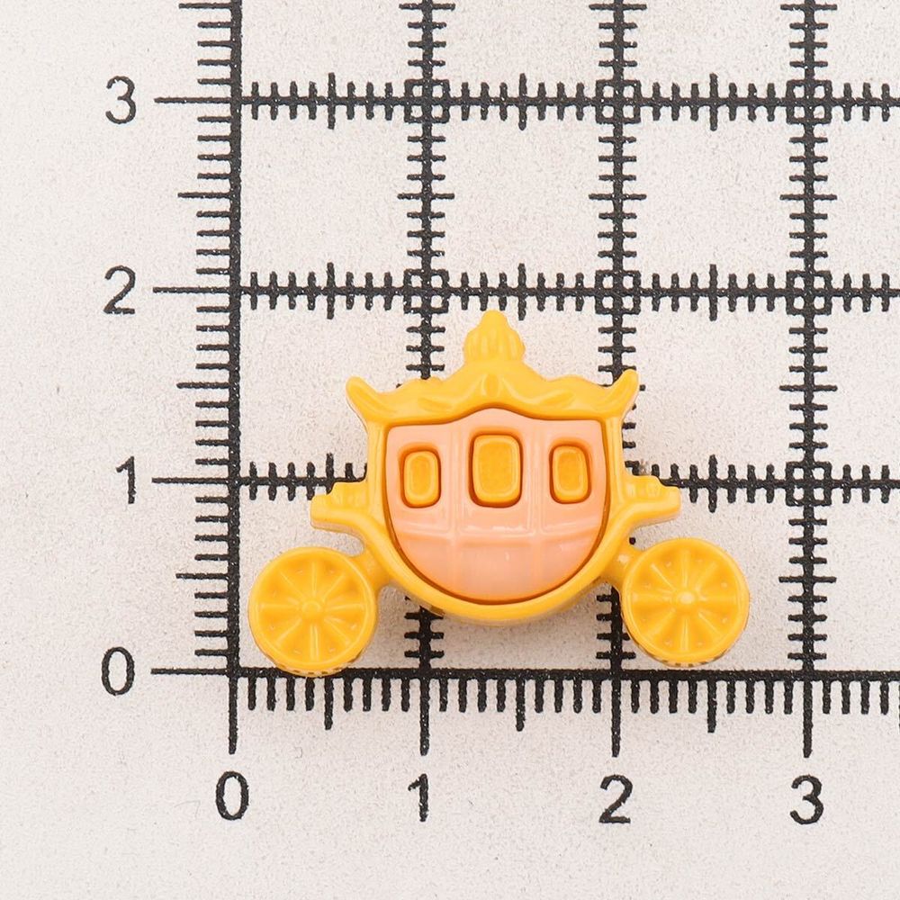 Пуговицы детские Карета, 25 мм (506/152) 48879, 72 шт