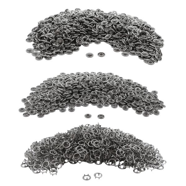 Кнопка рубашечная (джерси) открытая ⌀10.5 мм, ≈1440 шт, цв.металл, никель, NEW STAR