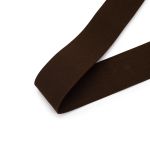 Резинка вязаная 40.0 мм / 25 метров, т.коричневый