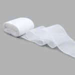 Лента для бантов (капрон) _8 см, 25 м (белый) С3501