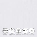 Холст грунтованный на подрамнике 80х100 см, 340 г/м², 2 шт, Переславский мелкозернистый, Vista-Artista PLFG-80100