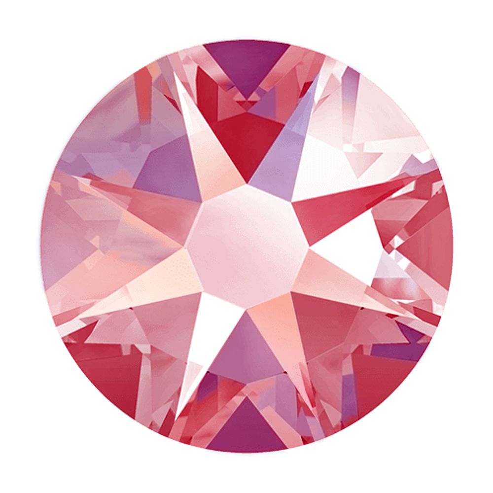 Стразы термоклеевые Xirius 8+8 граней SS20 (4,6-4,8 мм) HF20-07 цв. AB Siam, уп. 100 шт