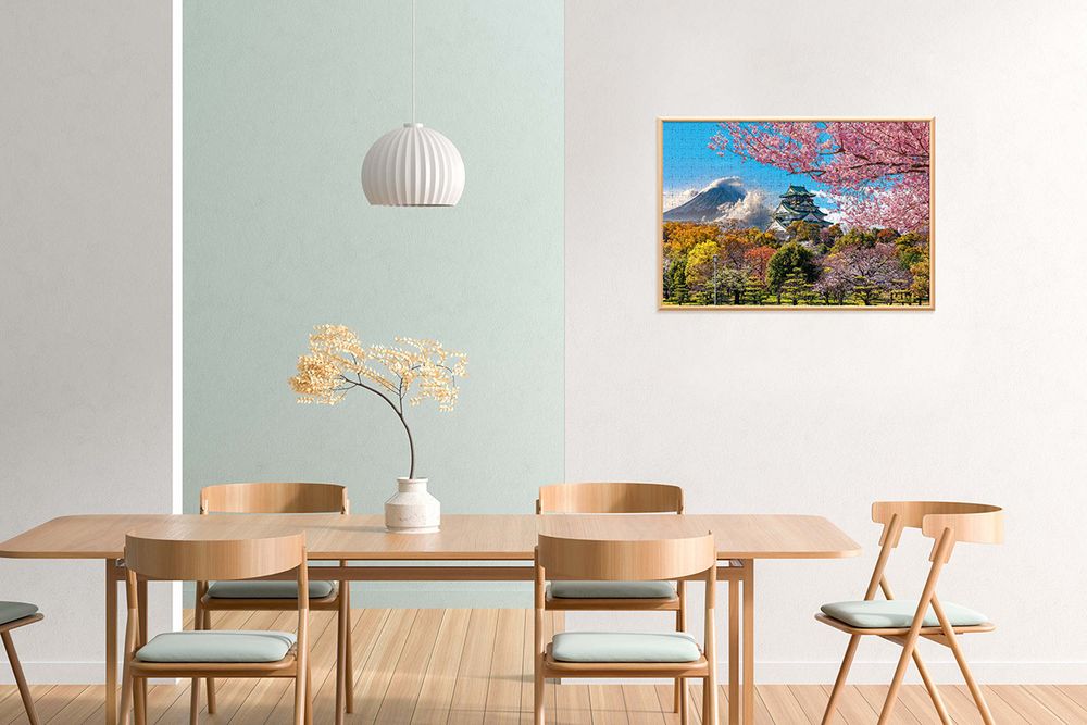 Пазл 1000 элементов, Замок в Осаке, Япония, Фрея PZL-1000/56