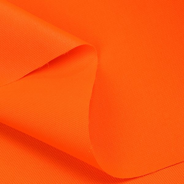 Оксфорд 600D PU1000 220 г/м², 150 см / 50 метров, ОКС.TBY600D.580, 580 неон оранжевый