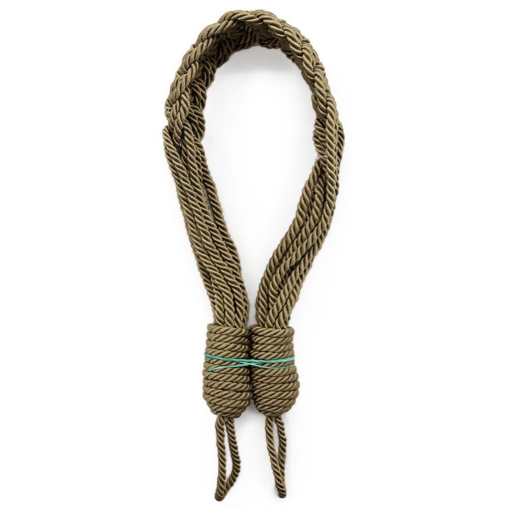 Подхваты шторные Макраме (L65см/ ширина 4см) (2 т.бежевый) К-15