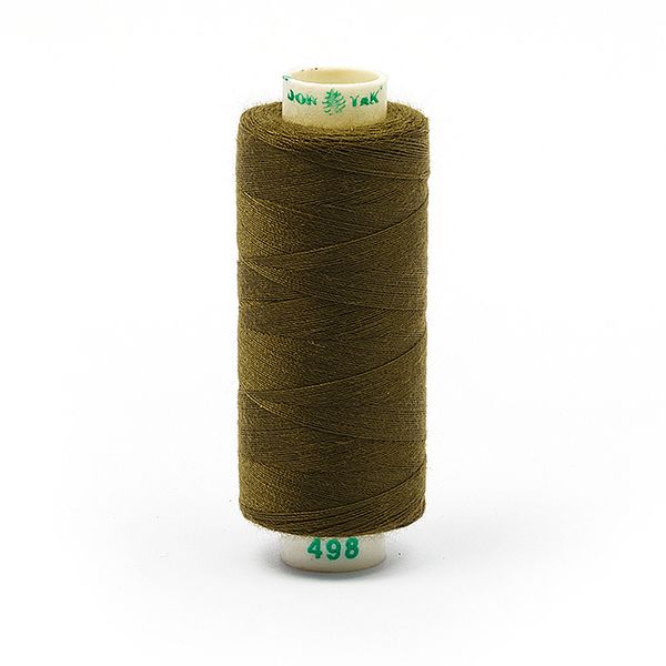 Нитки швейные бытовые Dor Tak 40/2, 366 м / 10 кат., 498 оливковый