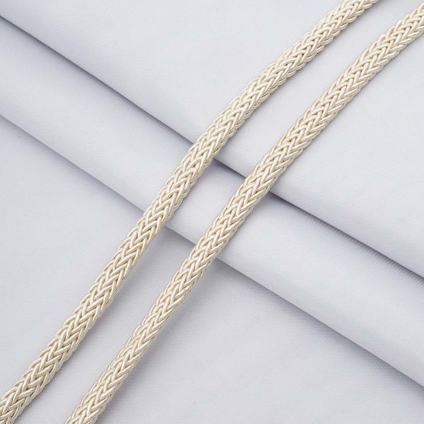 Шнур круглый п/э плетеный 6 мм / 25 метров, желтый, 3AR3286