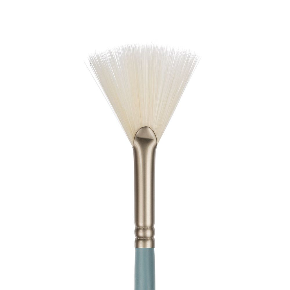 Кисть синтетика №06 веерная, 10 шт, длинная ручка, Vista-Artista 40135-06