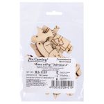 Заготовка из фанеры Мини набор Зайчики 2, 4.5х3.3х0.3 см, 0.3 см, ВД-1135 Mr.Carving