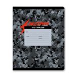 Тетрадь ученическая школьная A5+ 24 л. на скобе 65 г/м², белизна 100 %, 15 шт, клетка, 01116 Микс-Экстрим-хобби, Светоч Т72