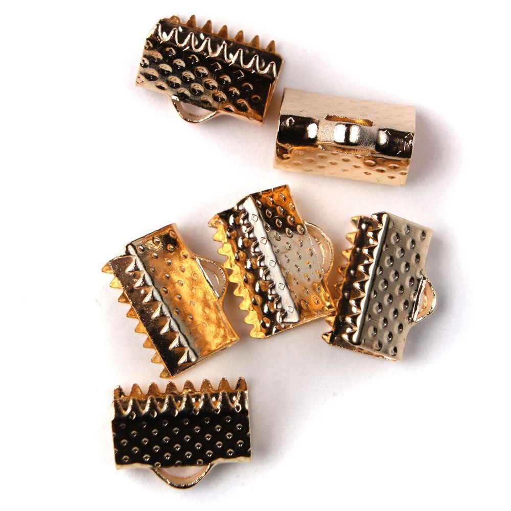 Концевик для ленты, 10 мм, 6 штук, Astra&Craft (золото) 4AR2030