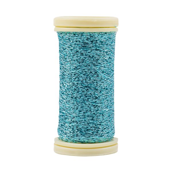 Мулине Gamma металлик M 5 мотков по 50 метров, M-142 бирюзовый, Gamma BRILL