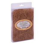 Сизалевое волокно 20 г,±3 г, св. коричневый, Blumentag BHG-20