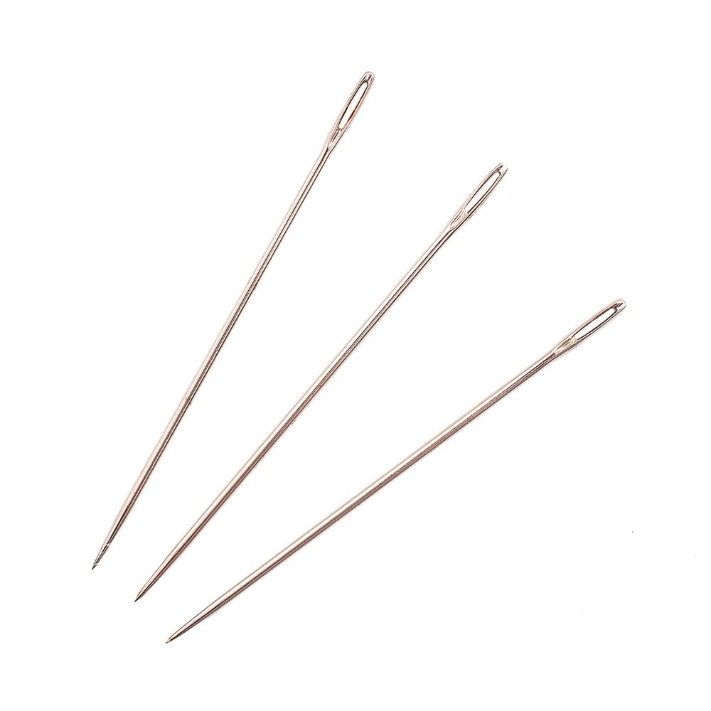 Иглы ручные для переплетных работ 3 (1/2"), 12 шт, Pony