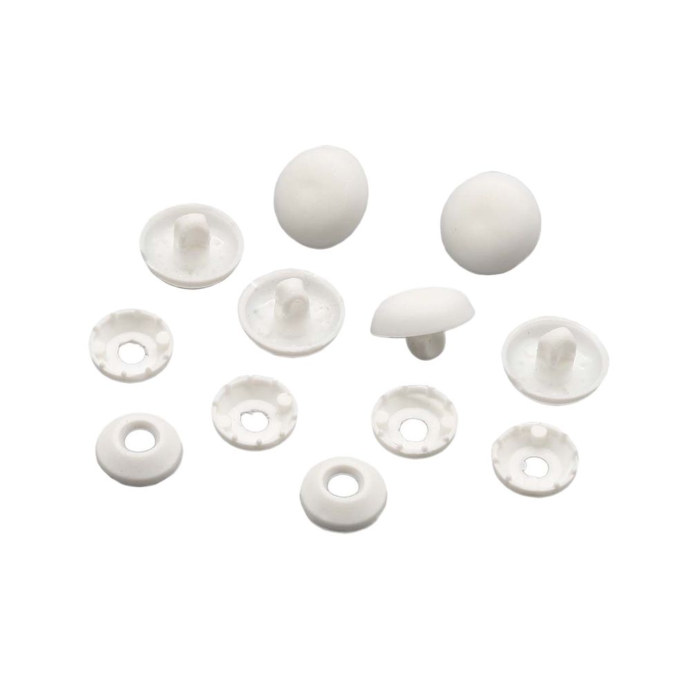 Пуговицы обтяжные ⌀11 мм, 6 шт, Pony