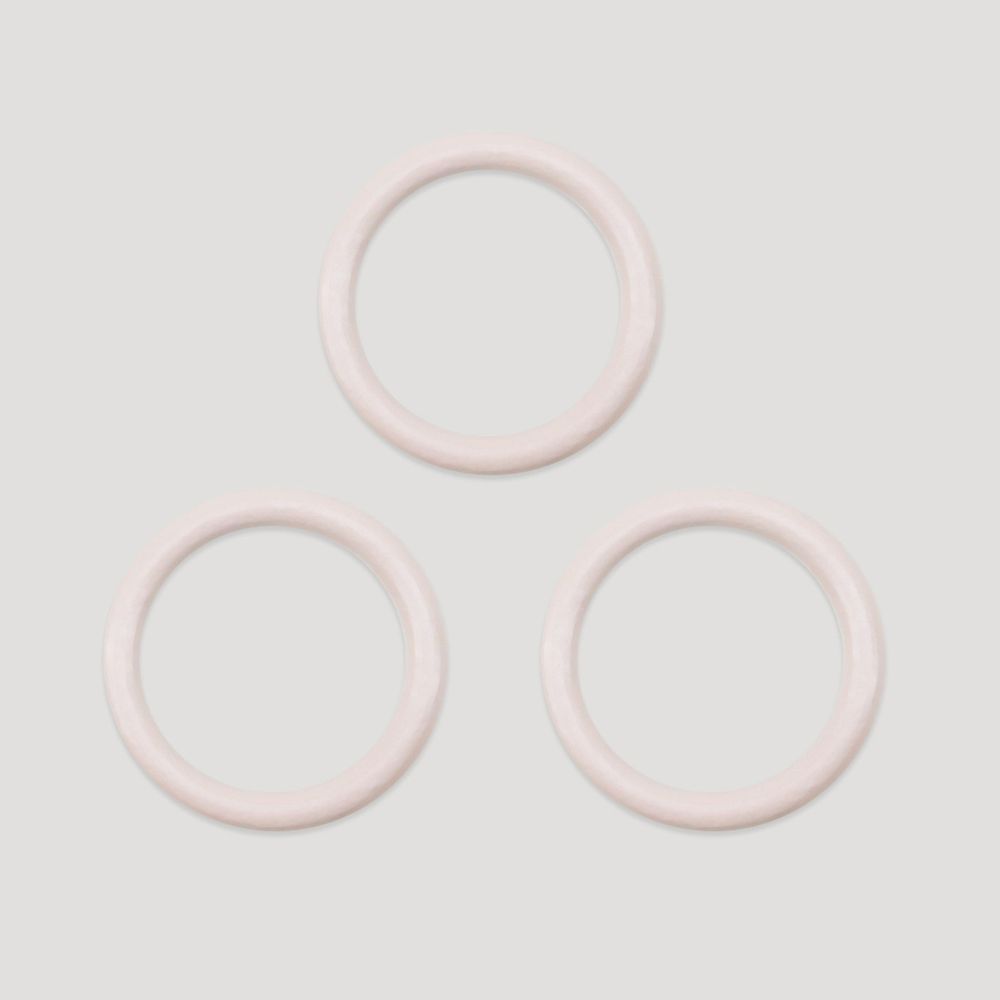 Кольца для бюстгальтера металл ⌀10.0 мм, 168 серебристый пион, Arta, 50 шт