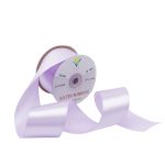 Лента атласная 1-сторонняя 50.0 мм / 27.4±2 метров, 6166, 163 бледно-лиловый, 12, Globus