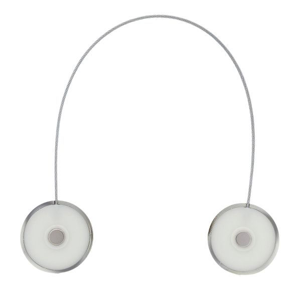 Клипсы для штор магнитные с тросом, 30см ⌀45, 2Т3